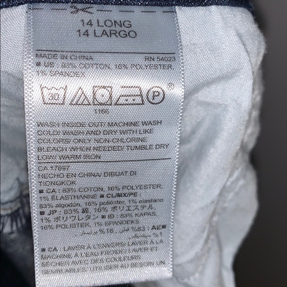 Old Navy Rockstar Jeans Size 14 long - Picture 3 of 4